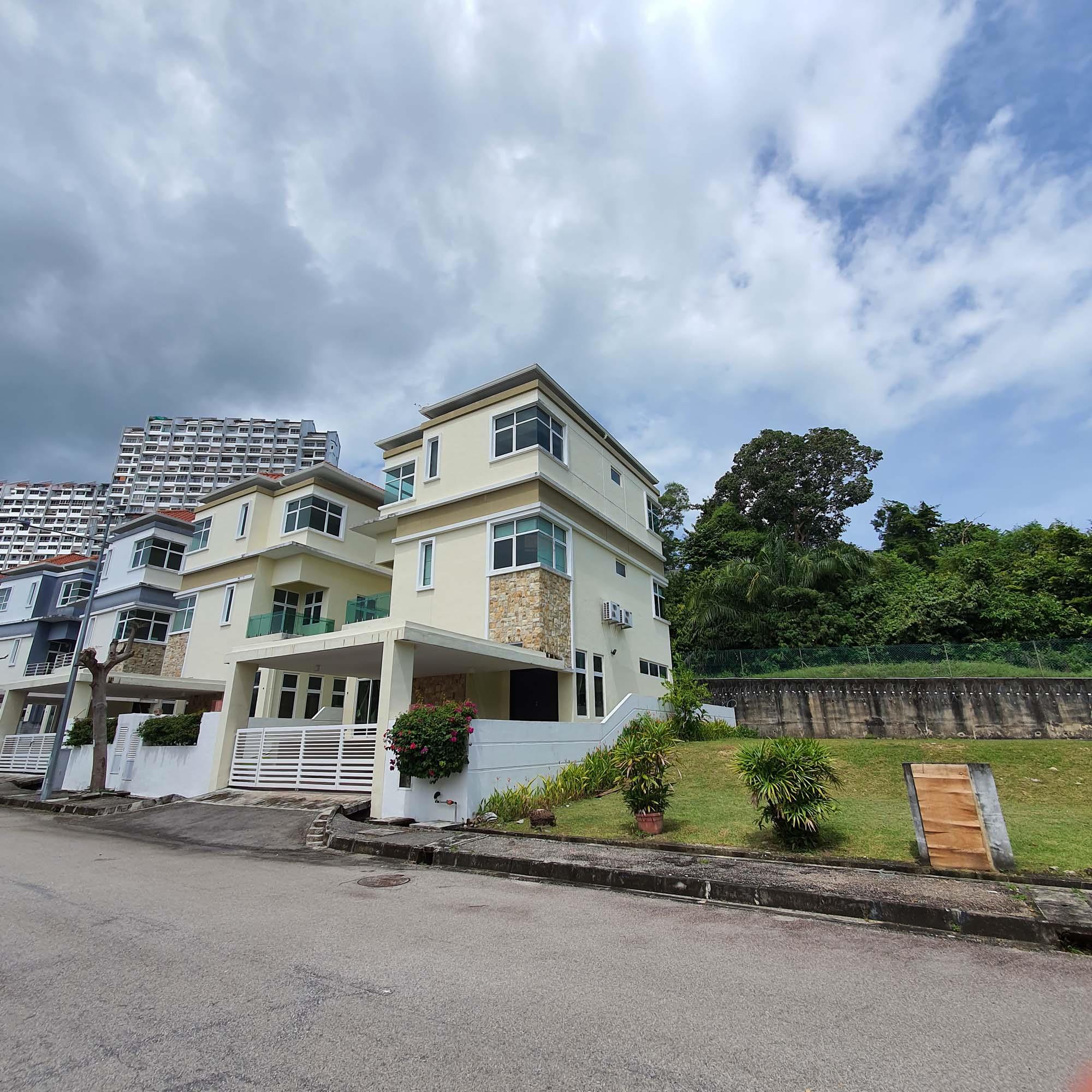 Seaview Residential Land in the Ferringhi Heights