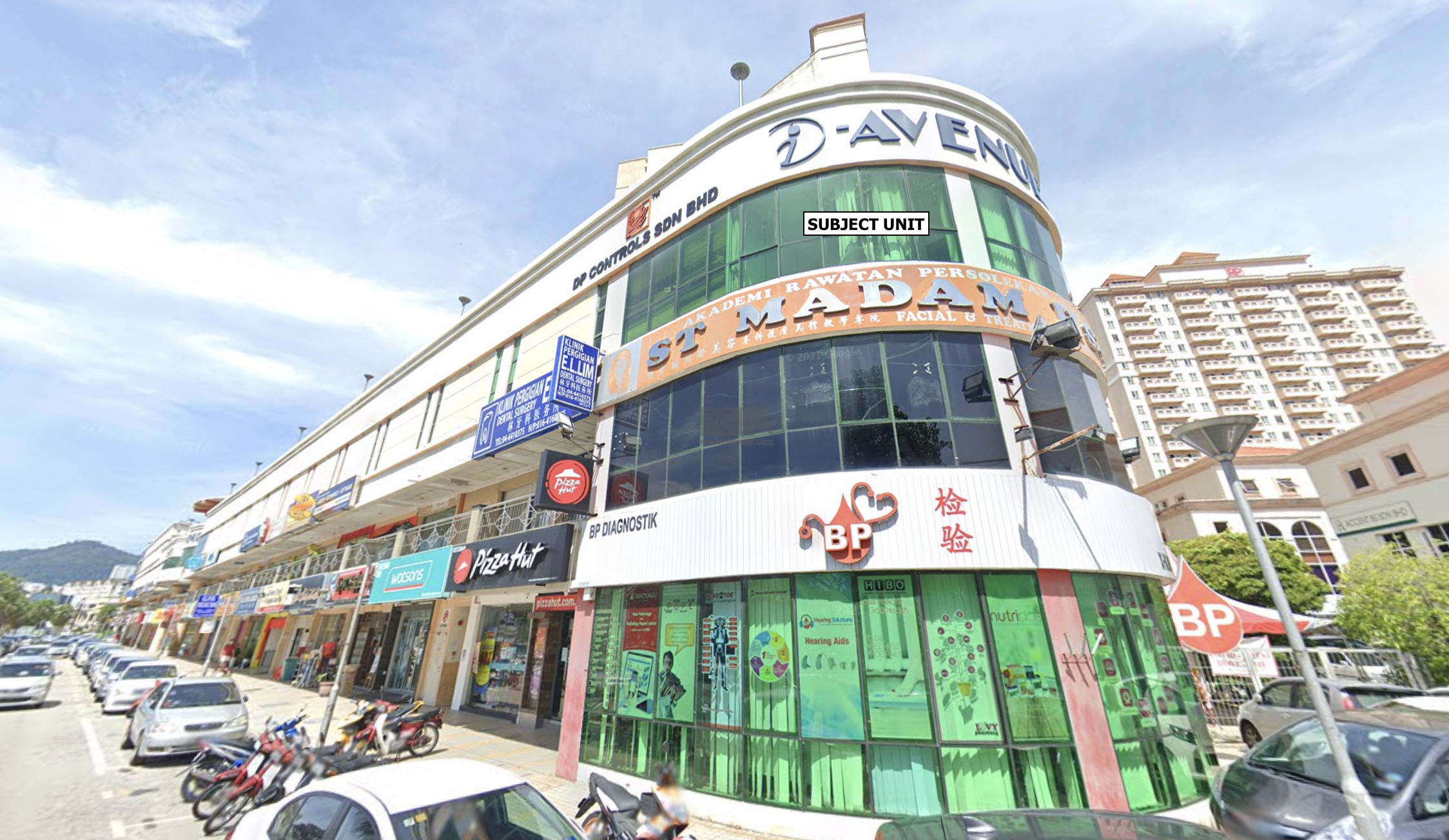 A Corner Office Unit in i-Avenue in Bayan Lepas (Top-floor).