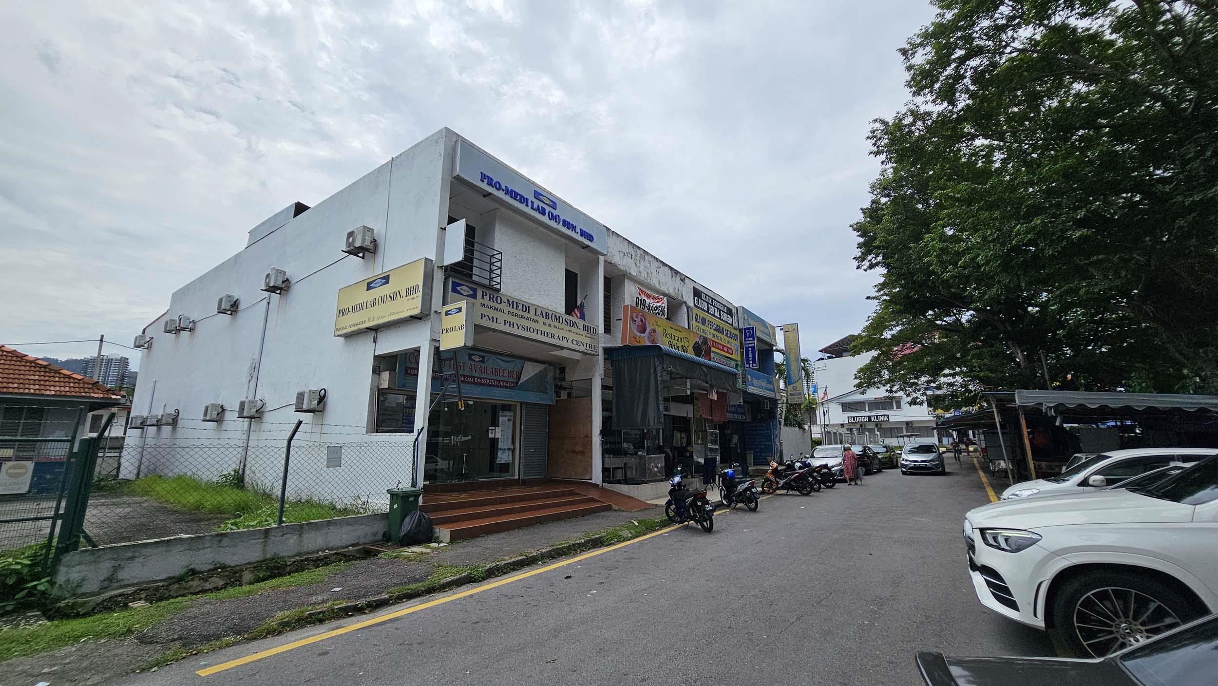 Gelugor Double Storey Shop House Fronting Main Road Jalan Sultan Azlan Shah