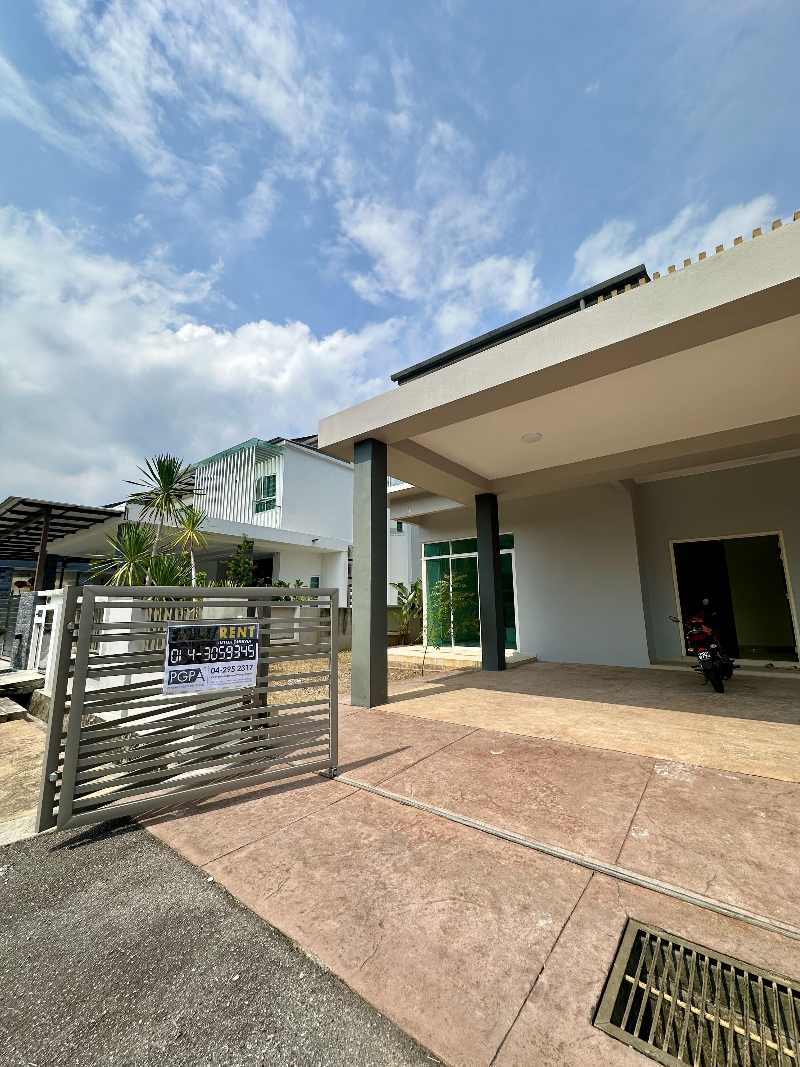 Double-Storey Bungalow at Residensi Merbok, Nibong Tebal.