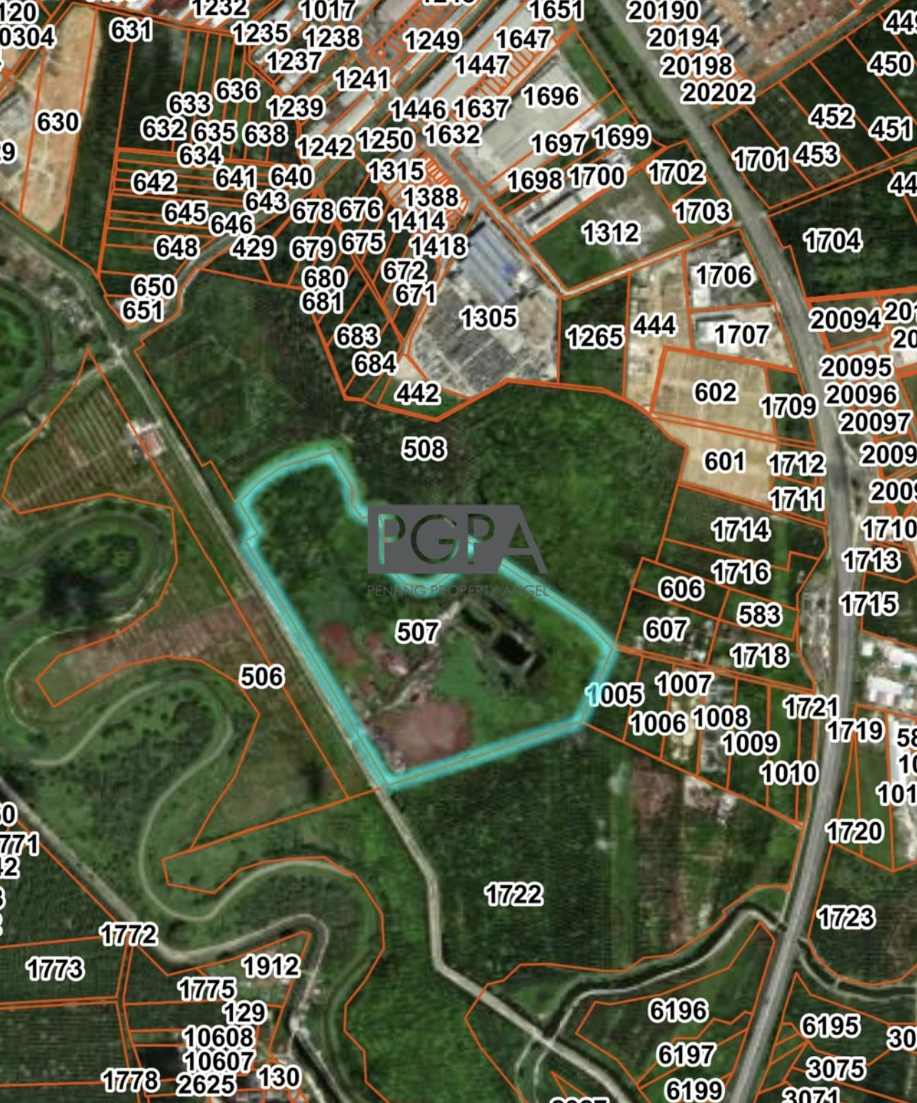 58+acres Prime Freehold Industrial Land in Seberang Perai Selatan.